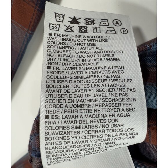 Icebreaker Mens Shirt 100% Merino Wool Flannel Long Sleeve Button Sz Large Plaid - Picture 9 of 12